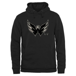 NHL Washington Capitals Black Rink Warrior Pullover Hoodie