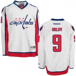 Dmitry Orlov Reebok Washington Capitals Authentic White Away Jersey
