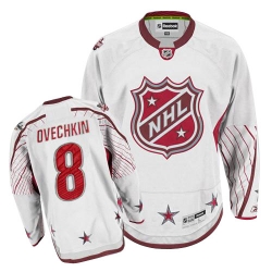 Alex Ovechkin Reebok Washington Capitals Authentic White 2011 All Star NHL Jersey