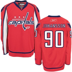 Marcus Johansson Reebok Washington Capitals Premier Red Home NHL Jersey
