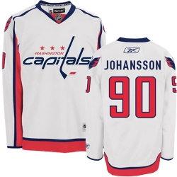 Marcus Johansson Reebok Washington Capitals Premier White Away NHL Jersey