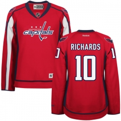 Mike Richards Women's Reebok Washington Capitals Authentic Red Home Jersey