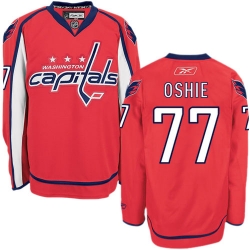 T.J. Oshie Reebok Washington Capitals Premier Red Home NHL Jersey