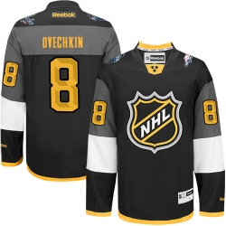 Alex Ovechkin Reebok Washington Capitals Authentic Black 2016 All Star NHL Jersey