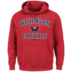NHL Washington Capitals Majestic Heart & Soul Hoodie - Red