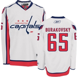 Andre Burakovsky Reebok Washington Capitals Authentic White Away NHL Jersey