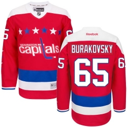 Andre Burakovsky Reebok Washington Capitals Premier Red Third NHL Jersey