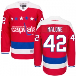 Brad Malone Reebok Washington Capitals Authentic Red Alternate Jersey