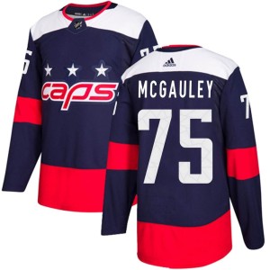 Tim McGauley Youth Adidas Washington Capitals Authentic Navy Blue 2018 Stadium Series Jersey