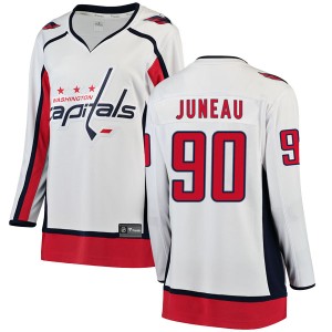 Joe Juneau Women's Fanatics Branded Washington Capitals Breakaway White Away Jersey
