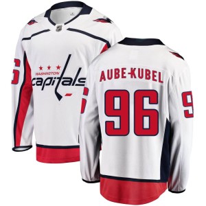 Nicolas Aube-Kubel Men's Fanatics Branded Washington Capitals Breakaway White Away Jersey