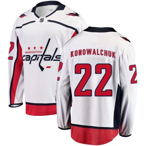 Steve Konowalchuk Men's Fanatics Branded Washington Capitals Breakaway White Away Jersey