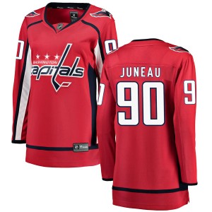 Joe Juneau Women's Fanatics Branded Washington Capitals Breakaway Red Home Jersey