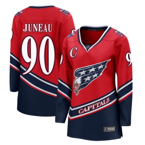 Joe Juneau Women's Fanatics Branded Washington Capitals Breakaway Red 2020/21 Special Edition Jersey