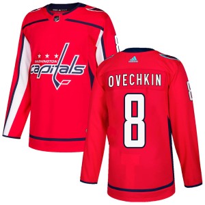 Alex Ovechkin Men's Adidas Washington Capitals Authentic Red Home Jersey