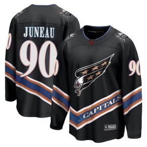 Joe Juneau Youth Fanatics Branded Washington Capitals Breakaway Black Special Edition 2.0 Jersey