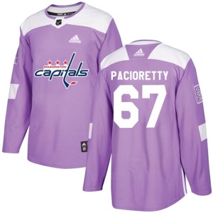 Max Pacioretty Men's Adidas Washington Capitals Authentic Purple Fights Cancer Practice Jersey