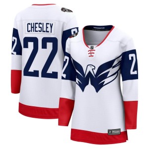 Ryan Chesley Women's Fanatics Branded Washington Capitals Breakaway White 2023 Stadium Series Jersey