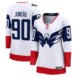 Joe Juneau Women's Fanatics Branded Washington Capitals Breakaway White 2023 Stadium Series Jersey