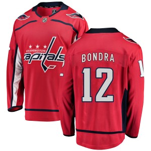 Peter Bondra Men's Fanatics Branded Washington Capitals Breakaway Red Home Jersey