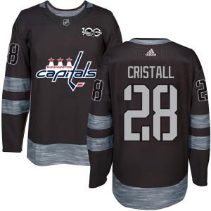 Andrew Cristall Youth Washington Capitals Authentic Black 1917-2017 100th Anniversary Jersey