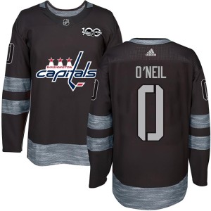 Kevin O'Neil Youth Washington Capitals Authentic Black 1917-2017 100th Anniversary Jersey