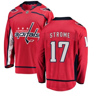 Dylan Strome Youth Fanatics Branded Washington Capitals Breakaway Red Home Jersey