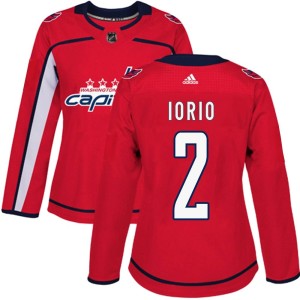 Vincent Iorio Women's Adidas Washington Capitals Authentic Red Home Jersey