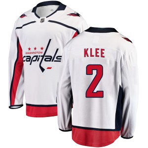 Ken Klee Men's Fanatics Branded Washington Capitals Breakaway White Away Jersey