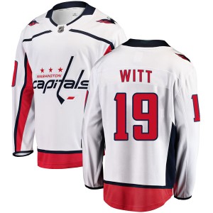 Brendan Witt Men's Fanatics Branded Washington Capitals Breakaway White Away Jersey