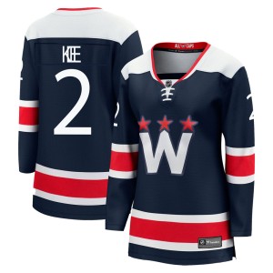 Ken Klee Women's Fanatics Branded Washington Capitals Premier Navy zied Breakaway 2020/21 Alternate Jersey
