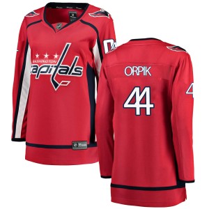 Brooks Orpik Women's Fanatics Branded Washington Capitals Breakaway Red Home Jersey