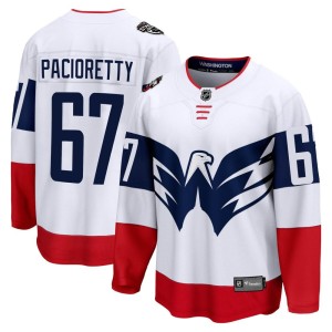 Max Pacioretty Men's Fanatics Branded Washington Capitals Breakaway White 2023 Stadium Series Jersey