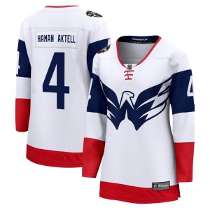 Hardy Haman Aktell Women's Fanatics Branded Washington Capitals Breakaway White 2023 Stadium Series Jersey