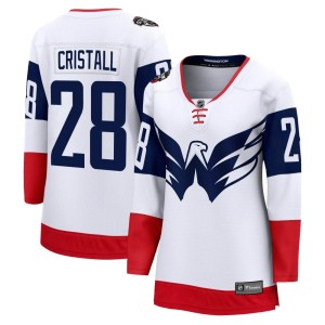 Andrew Cristall Women's Fanatics Branded Washington Capitals Breakaway White 2023 Stadium Series Jersey