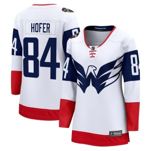 Ryan Hofer Women's Fanatics Branded Washington Capitals Breakaway White 2023 Stadium Series Jersey