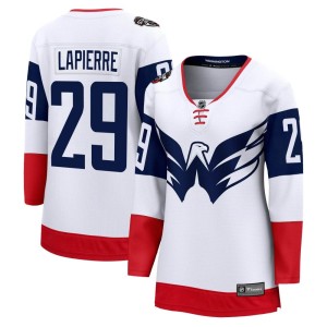 Hendrix Lapierre Women's Fanatics Branded Washington Capitals Breakaway White 2023 Stadium Series Jersey