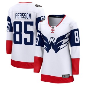 Ludwig Persson Women's Fanatics Branded Washington Capitals Breakaway White 2023 Stadium Series Jersey