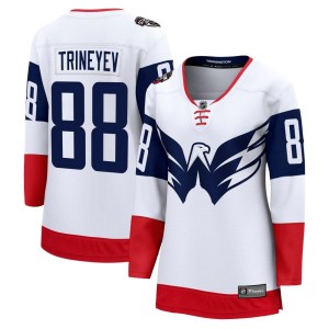 Bogdan Trineyev Women's Fanatics Branded Washington Capitals Breakaway White 2023 Stadium Series Jersey
